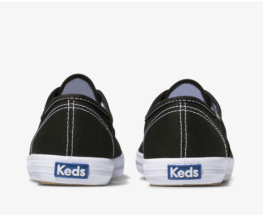 Keds Sneaker Damen Schwarz - Champion Originals - KWF-476391